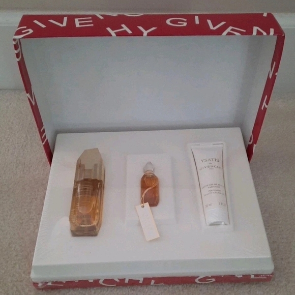 NEW Sealed Vintage Ysatis de Givenchy Parfum Boxed Gift Set Old Style Bottle - Picture 1 of 8